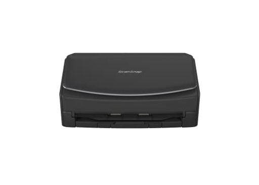 リコー PFU ドキュメントスキャナー SCANSNAP IX1600 (最新/高速毎分40枚/両面読取/ADF/4.3インチタッチパネル/WI-FI対応/USB接続/フラグシップ/書類/レシート/名刺/写真) (BLACK)