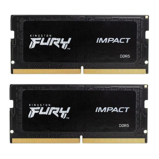 キングストンテクノロジー KINGSTON FURY ノートPC用メモリ DDR5 4800MT/秒 16GB×2枚 KINGSTON FURY IMPACT インパクトCL38 1.1V SODIMM