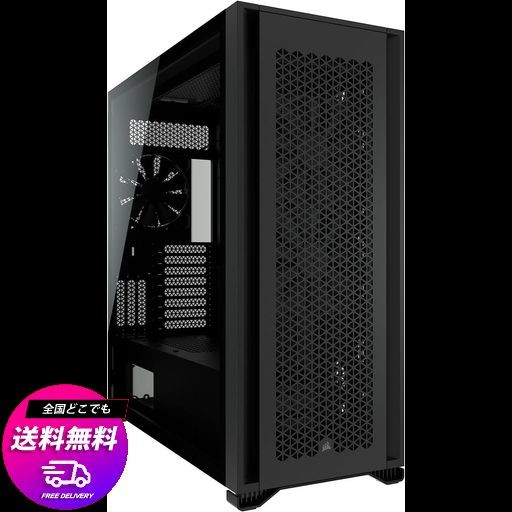 CORSAIR 7000D AIRFLOW フルタワー ATX PC ケース、ブラック CC-9011218-WW