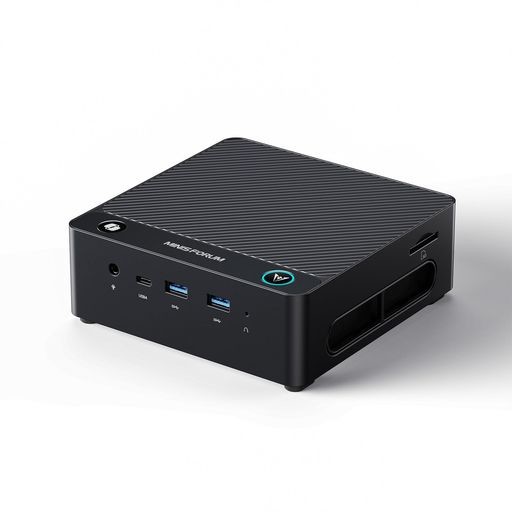 MINISFORUM MS-A1 ミニワークステーション ベアボーンキット、1XUSB4、1XHDMI2.1、DP×1、WI-FI 6E、BLUETOOTH 5.2、2X2.5G LANポート、DDR5-5200スロット、4XPCIE4.0 の通販は 36,483円