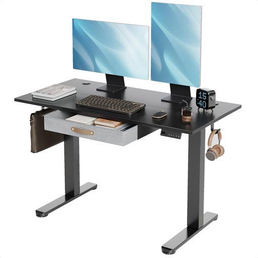 Claiks昇降デスク電動スタンディングデスク昇降式テーブル幅120cm