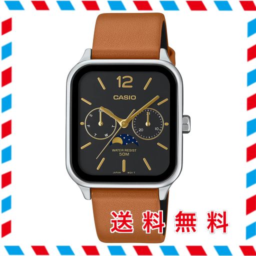 カシオ] CASIO スタンダード ムーンフェイズ Moon phase アナログ