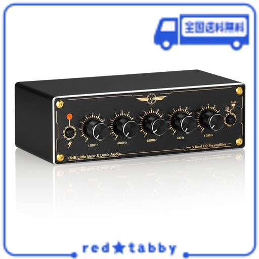 NOBSOUND EQ5 MINI 5バンド EQ プリアンプ イコライザー ステレオ ホーム/カー オーディオプロセッサー