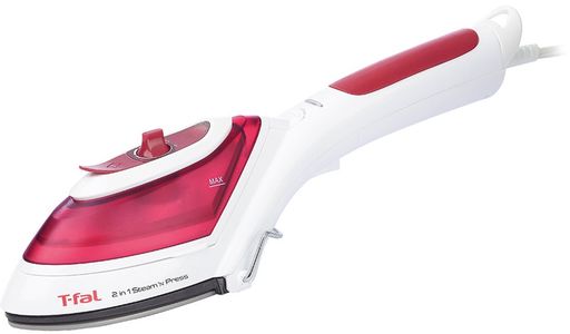 ティファール スチームアイロン 2IN1 スチームアンドプレス コード付き DV8610J1 全国対応(電源 AC100V 50/60HZ) レッドの通販は 6,879円