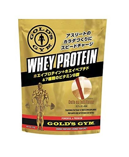 ゴールドジム(GOLD’S GYM) ホエイプロテイン カフェオレ風味 1500G