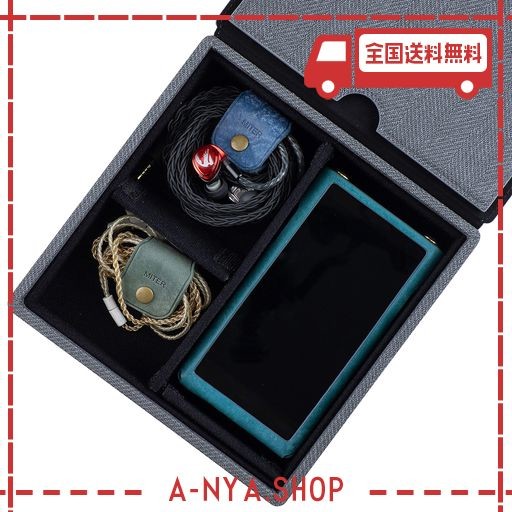 MITER キャリングケース DAP + EARPHONE イヤホン 収納 CARRYING CASE COVER FOR DIGITAL AUDIO PLAYER AND IEM EARPHONES (4イヤホン