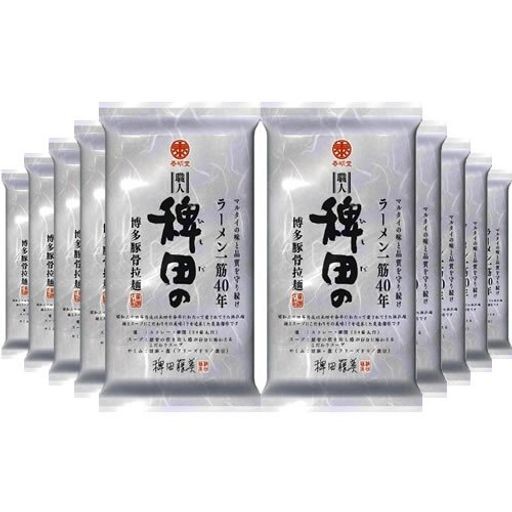マルタイ 稗田の博多豚骨拉麺 270G×10個の通販は 6,076円