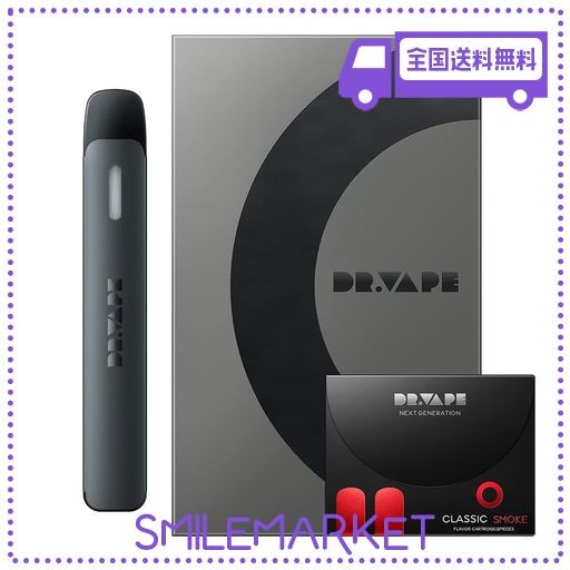 DR.VAPE ドクターベイプ MODEL2 スターターキット [ ブラック 本体 カートリッジ ] セット 電子タバコ  (ジューシーマスカット)の通販はau PAY マーケット - SMILEMARKET.ICHIKAWA | au PAY マーケット－通販サイト