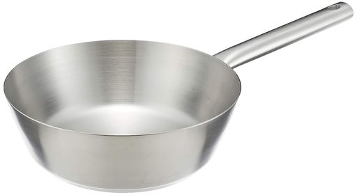 遠藤商事 業務用 ムラノ インダクション テーパーパン 24CM IH対応 18-8ステンレス ATC4504