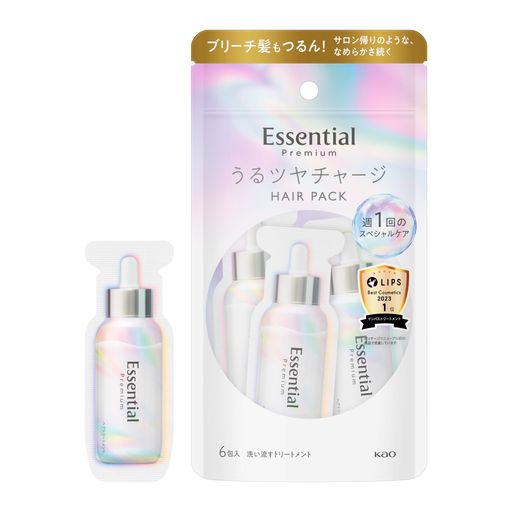 エッセンシャル ザビューティ 髪のキメ美容 うるツヤチャージヘアパック 9G×6 フローラルリュクスの香り 髪のバリア処方