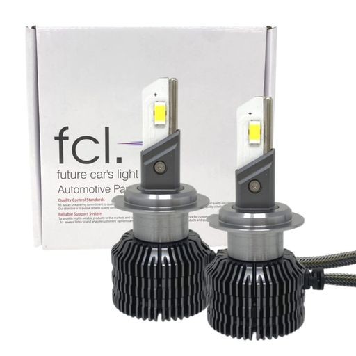 FCL.(エフシーエル) H7 LED フォグランプ バルブ ホワイト 白 8400LM 車検対応 12V 車専用 輸入車 対応 左右分2個入り レジェンダリーシ