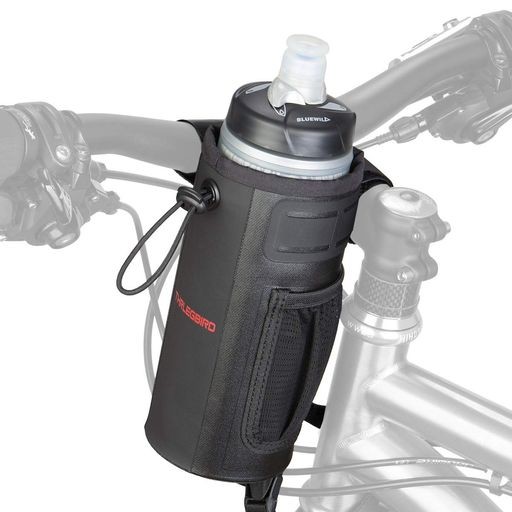 バイクハンドルバーバッグ 平たい 防水自転車ハンドルバー断熱