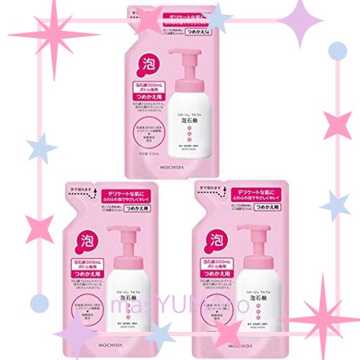 コラージュフルフル泡石鹸 ポンプ 300mL (&詰め替え用 210mL セット) 3