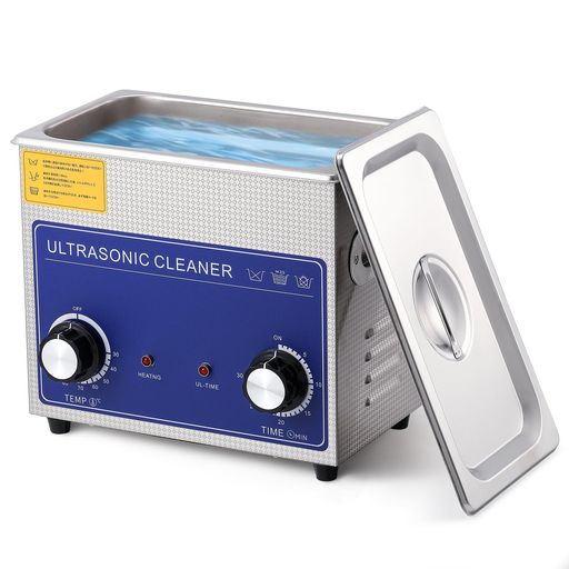 FRIFREEGO 超音波洗浄機 ノブ制御 3L 20-80°C 0-30MIN タイマー/加熱機能 卓上型超音波クリーナー 小型 家庭用 業務用 大容量 40KHZ 時計/メガネ/貴金属部品/アクセサリー 日本語取扱説明書付き (3L) FRIFREEGO 超音波洗浄機 ノブ制御 3L 20-80°C 0-30MIN タイマー/加熱