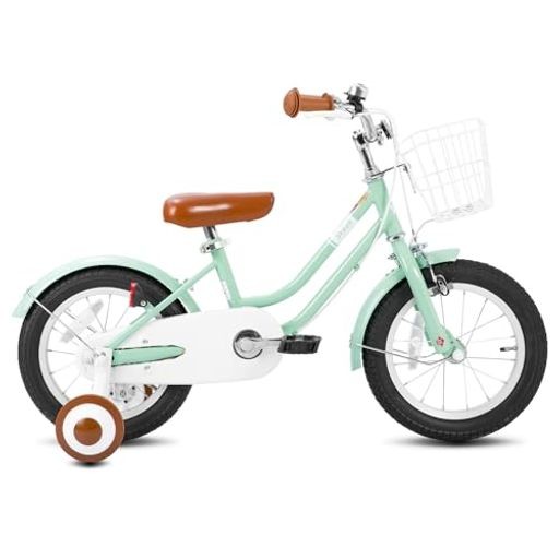 STITCH 子供用自転車 BUBBLE(バブル) 12 14 16 18インチ 前カゴ ベル 補助輪付き 幼児 キッズバイク ジュニア用 バランス感覚 入学 お祝い プレゼント ギフト かわいい 女の子 男の子 グリーン ピンク ホワイト ランキング の通販は 10,841円