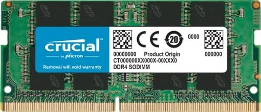 CRUCIAL ノートPC用増設メモリ 16GB(16GBX1枚) DDR4 3200MT/S(PC4-25600) CL22 SODIMM 260PIN CT16G4SFRA32A