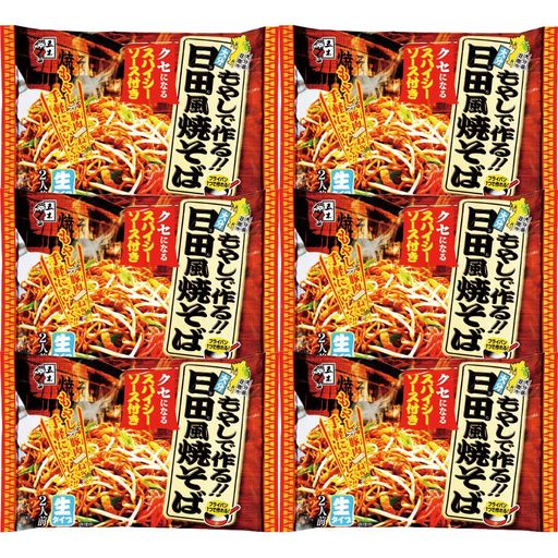 五木食品 日田風焼そば 362G×6個(常温保存商品)(生タイプ即席?)