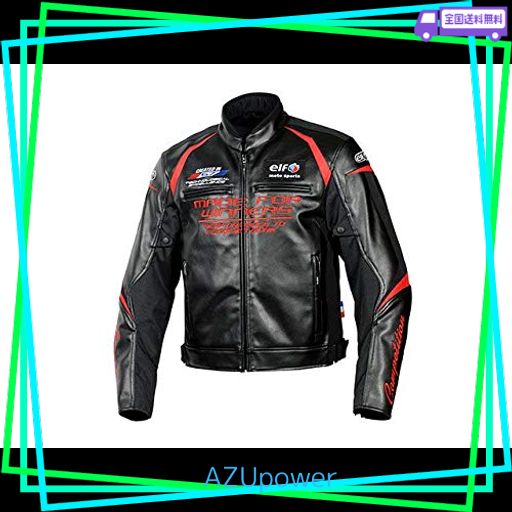 elf (フラッグシップ) エヴォルツィオーネPUレザージャケット(3L) カワサキパーツ/ウエア＆グッズオンラインショップカワサキ×elf