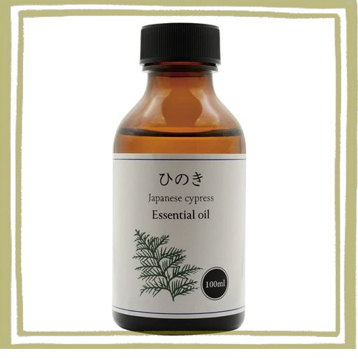 天然100% 国産 ひのき オイル 100ML アロマオイル ヒノキオイル