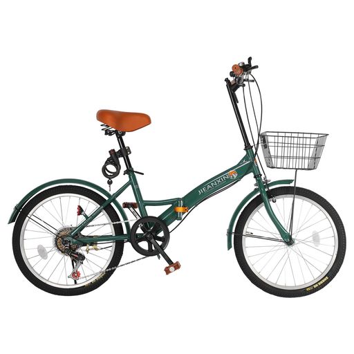 新品自転車 折りたたみ自転車 20インチ 7段変速 高炭素鋼フレーム 防滑タイヤ 自転車 折りたたみ自転車 20インチ 7段変速 高炭素鋼フレーム 防滑タイヤ