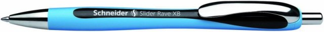 シュナイダー Schneider ボールペン スライダーレイヴ Slider Rave ペン先サイズ：XB/極太字 (ブラック (SR132501))