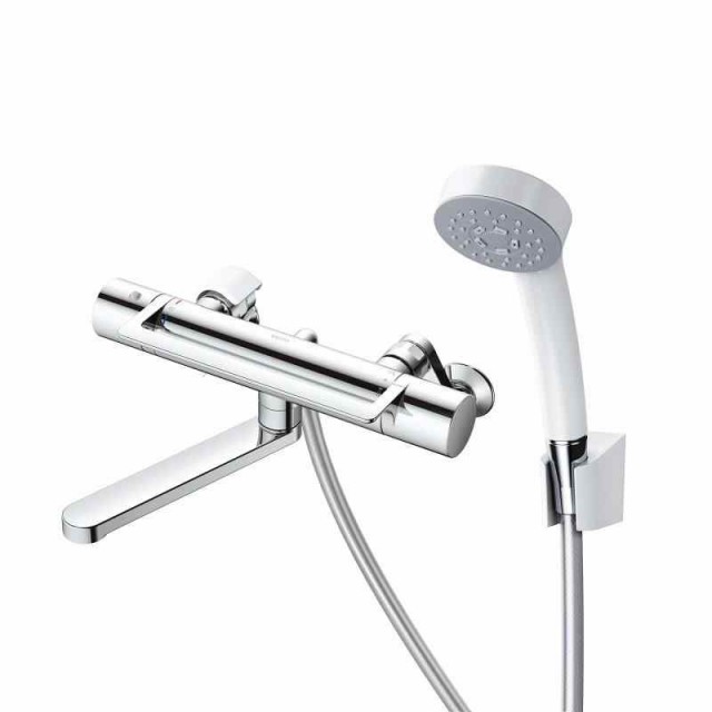TOTO 浴室用 壁付サーモスタット混合栓 アーチハンドルタイプ コンフォートウェーブシャワー(樹脂) 寒冷地向け TBY01405Zの通販は