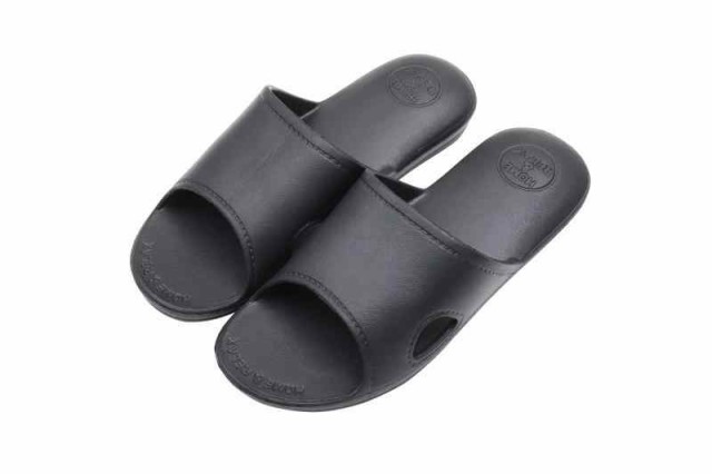 TOKYO SLIPPER] 柔らか軽量 スリッパ サンダル 【抗菌 ソフト 厚底】 シンプル おしゃれ 滑り止め 男女兼用 業務用 来客用703 ブラックの通販はau PAY マーケット kawazurado2018 au PAY マーケット－通販サイト