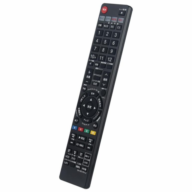 TV用リモコン SH-651PA-U - テレビ