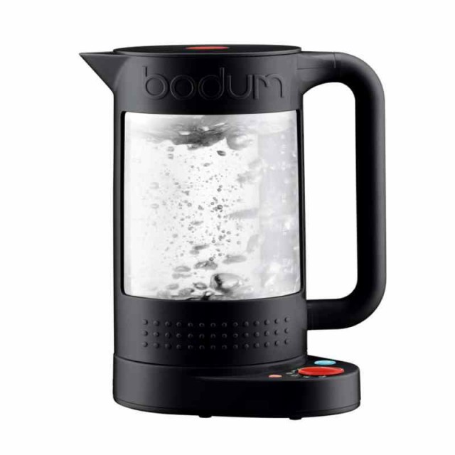 BODUM ボダム 電気ケトル 電気ポット BISTRO ビストロ 電気ケトル ダブルウォール 1100ml ブラック 二重構造 温度調節 保温機能付き 【】