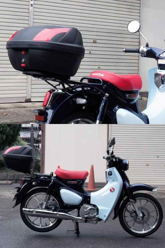 HONDA スーパーカブ C125 リアキャリア 延長キャリア ステンレス 中古 ...