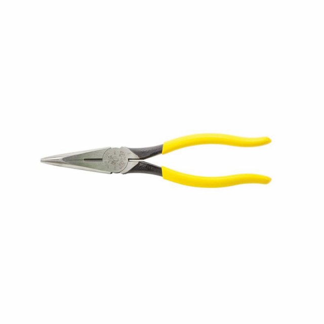 KLEIN TOOLS(クラインツールズ) 強力型ロングノーズプライヤー サイドカット 220mm D2038