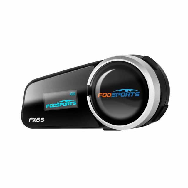 FODSPORTS バイク インカム FX6 S インカム 6人同時通話 Bluetooth5.0 ...