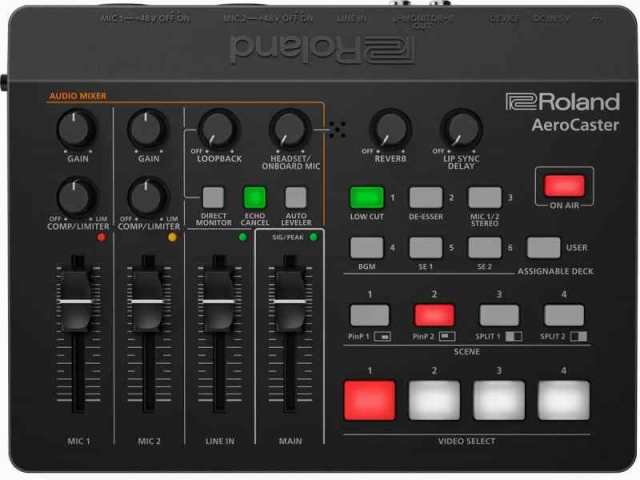 Roland ローランド/VRC-01 AeroCaster Livestreaming Systemの通販はau