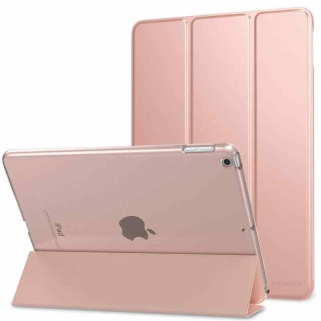 iPad 9.7 ケース 2018/2017 MoKo iPad 9.7型 第6/5世代用 保護カバー スタンドケース オートスリープ対応 高級PUレザーPC製 裏地マイクロ