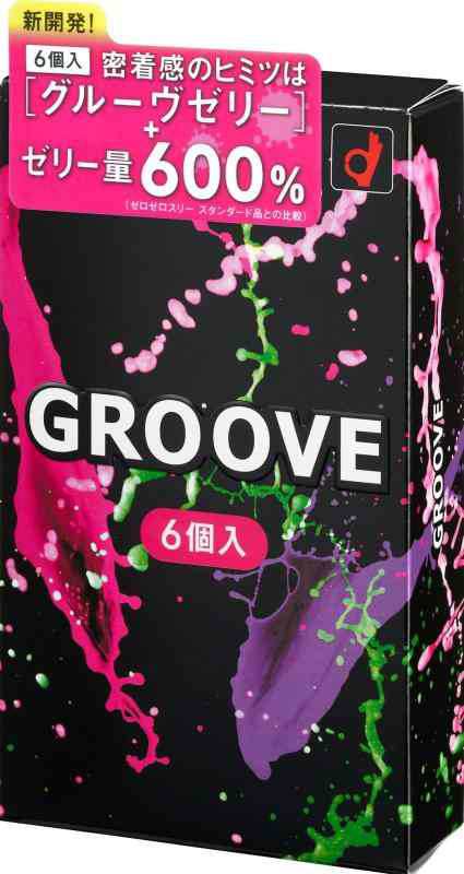 オカモトコンドームズ オカモト コンドーム GROOVE(グルーヴ)6個入