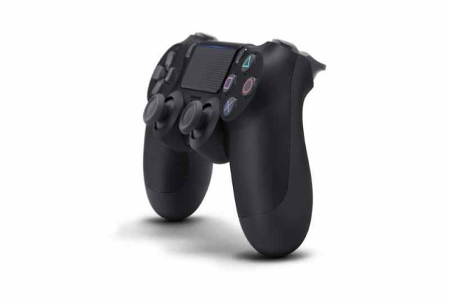 純正品】ワイヤレスコントローラー (DUALSHOCK 4) ジェット・ブラック