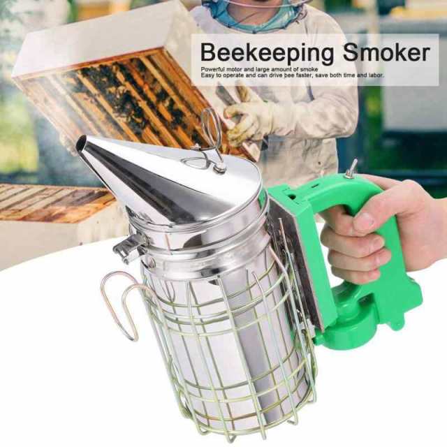 xuuyuu.. 電動燻煙器 養蜂用 ミツバチ スモーカー 噴煙器 ステンレス鋼 養蜂用品 初心者や経験豊富な養蜂家に  約30x25x12cmの通販はau PAY マーケット Lanui