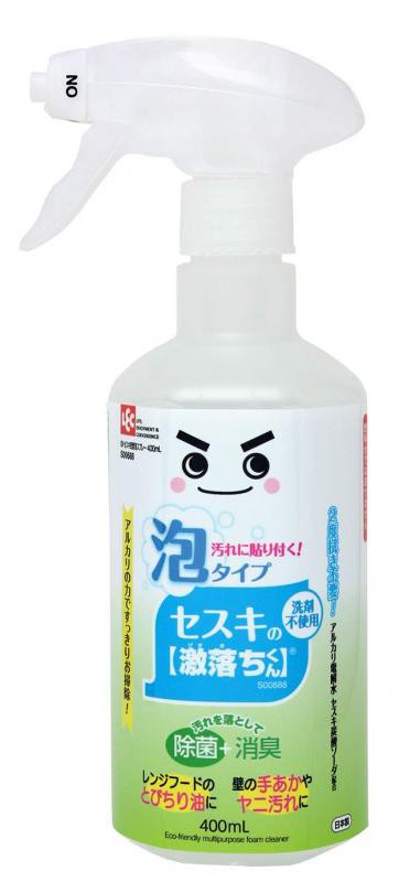 レック セスキの激落ちくん 密着泡スプレー 洗剤 400ml (洗浄・除菌