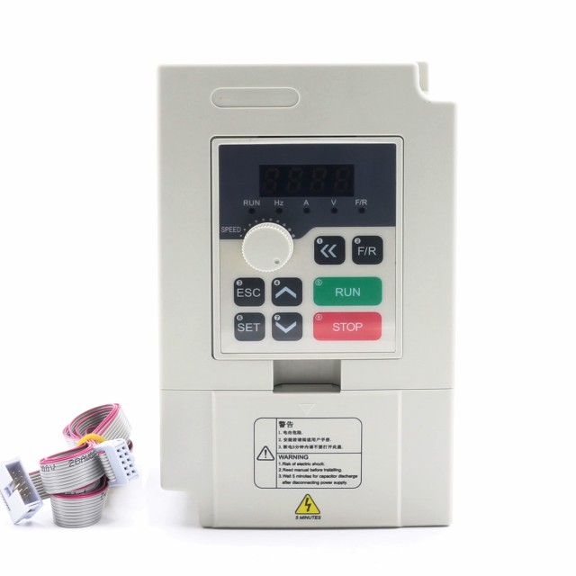 RATTMMOTOR 1.5KW VFD 110V Single to Phase Inverter Variable Frequency  Drive Spindle Motor Controller Converter 0-1000Hz Eの通販はau PAY マーケット  BigBalloons au PAY マーケット－通販サイト
