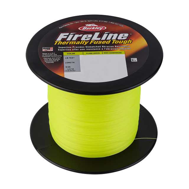 Berkley FireLine Superline Flame Green 17lb 7.7kg 1500yd 1371m Fishing Line  Suitable for Freshwater Environments