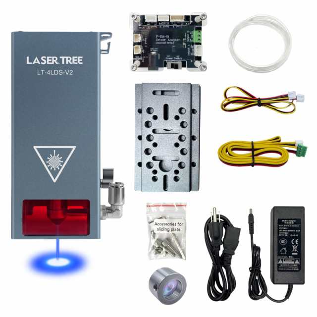 Laser Module LASER TREE 20W Optical Power Laser Engraving Module with Air Assist Quad-Compression Spot 80W Laser Head forのサムネイル