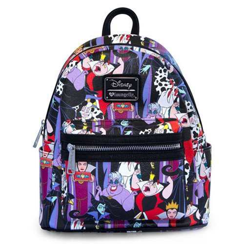 送料無料Loungefly x Disney Villains Mini Backpack並行輸入品のサムネイル