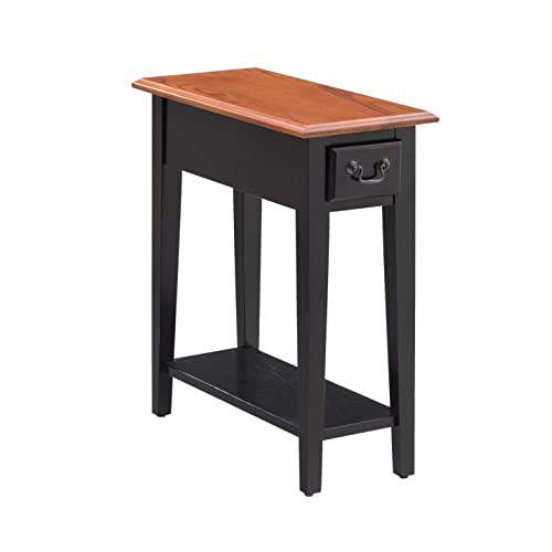 新品Leick Chair Side End Table Slate Finish 141並行輸入のサムネイル