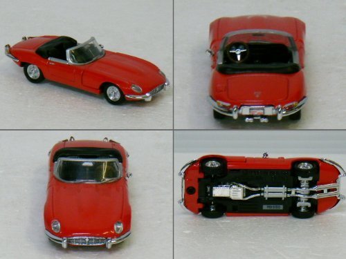 マテル Hot Wheels - Legends - The Jay Leno Collection - Jaguar XKE Convertible Car Replica - Red Body Color 送料無料の通販は