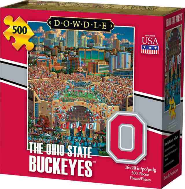 Dowdle Jigsaw Puzzle - The Ohio State Buckeyes - 500 Piece 送料無料