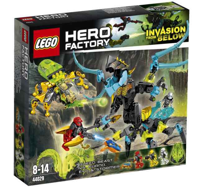 レゴ Lego Hero Factory Queen Beast VS Fano Evolution Stormer 44029 送料無料