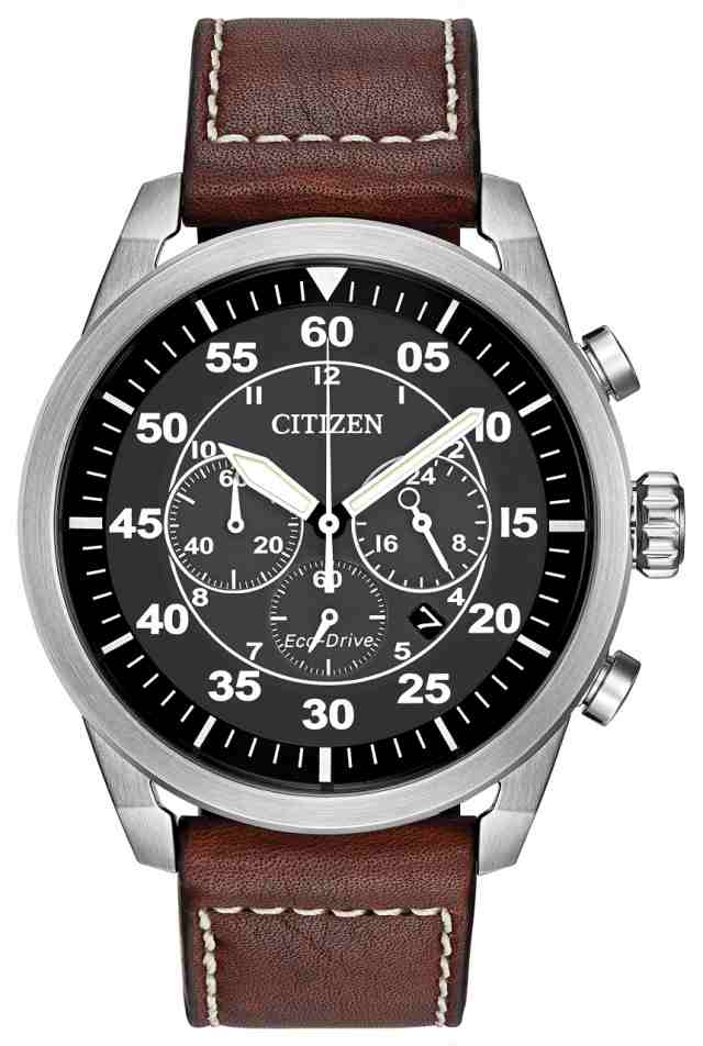 値下 シチズン Citizen Avion CA421 メンズ クォーツウォッチ ブラック