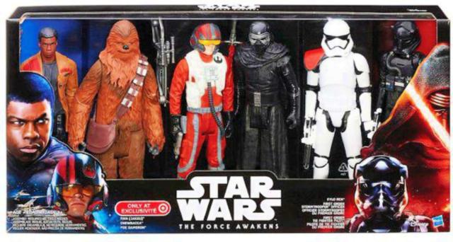 Star Wars The Force Awakens The Force Awakens Exclusive 11 Action Figure 6-Pack 送料無料の通販は