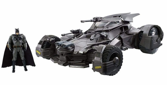 マテル DC Comics Justice League Ultimate Justice League Batmobile Vehicle  Figure 送料無料の通販は