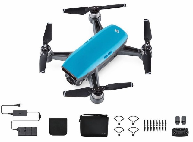 DJI Spark Fly More Combo Sky Blue 送料無料の通販はau PAY ...